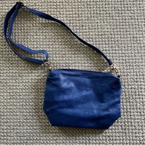 Brand new crossbody blue bag